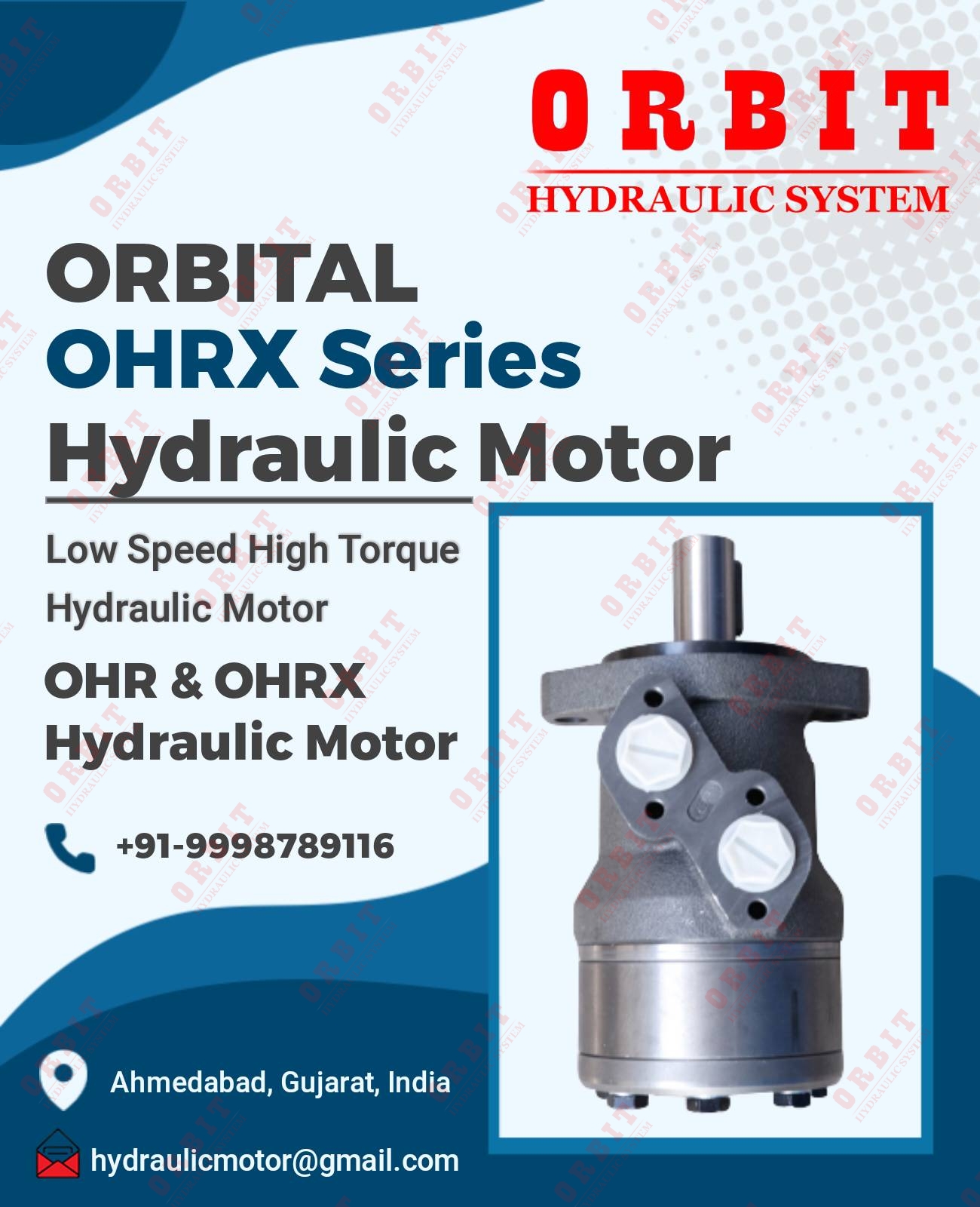 Danfoss OMM OMP OMR OMS Hydraulic Motor OMP X - 60 White Hydraulic Motor